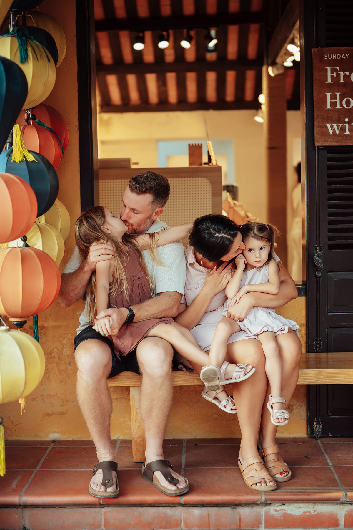 A little family photoshoot in Hoi An